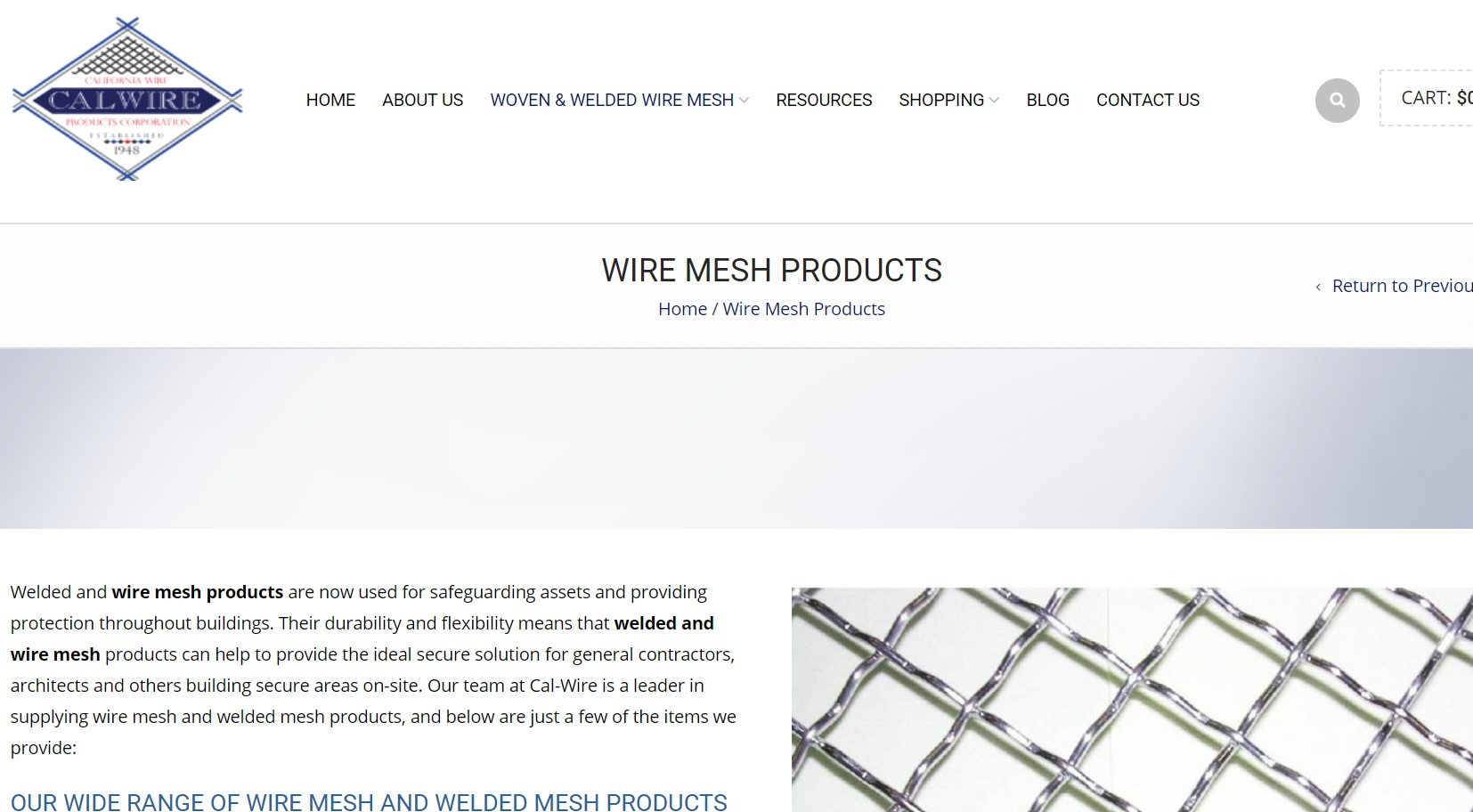 wire mesh manufacturers